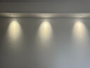 欧普（OPPLE）照明射灯led 天花牛眼服装店猫眼嵌入客厅孔背景墙灯吊顶 金属款【白色】4瓦开孔6.5-8.5cm 暖白光 实拍图