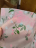 陽(yáng)妍白雪（YANGYANBAIXUE） 女神服裝袋子塑料袋加厚手提袋飾品內衣化妝品袋女裝袋禮袋50個(gè) 朦朧色手提 中號36*30底邊8 曬單實(shí)拍圖