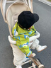 巴拉巴拉寶寶外套男女童上衣2025新款秋裝戶(hù)外兩件套搖粒絨防風(fēng)防潑水萌趣 橄欖綠40874-209325105101 100 曬單實(shí)拍圖