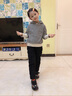瀟瀟木魚子女童加絨加厚牛仔褲冬季新款男童加棉一條過冬褲兒童三層夾棉褲潮 墨黑款加厚加棉 陽離子蓄熱保暖 22碼(建議身高120cm) 曬單實(shí)拍圖