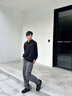 李寧連帽衛(wèi)衣男春秋薄絨保暖新款運動套頭衫加厚休閑寬松青少年外套 【薄絨款】黑色連帽套頭衛(wèi)衣 XL /180 (150-165斤) 曬單實拍圖