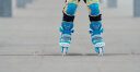 米高轮滑包冰刀鞋收纳包背包三层包袋子溜冰鞋旱冰鞋分层隔离可背单肩 蓝厚实四层包+轮滑袜的码数留言 实拍图