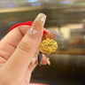 中國(guó)黃金CHINA GOLD平安鎖黃金項(xiàng)鏈寶寶足金吊墜滿月周歲生日六一兒童節(jié)禮物送孩子 京速達(dá)-足金如意平安鎖項(xiàng)鏈 曬單實(shí)拍圖