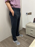 吉普（JEEP）莫代爾春秋款男士運動褲直筒寬松休閑褲中年爸爸冬季加絨加褲子男 藍灰【厚款不加絨】 XL 【建議135-152斤】 曬單實拍圖
