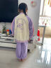 迪士尼寶寶童裝男女童米妮時尚休閑百搭舒適保暖三件套衛(wèi)衣套裝24年秋季新款 ZD3DT030糖果紫（3件套） 120 曬單實(shí)拍圖
