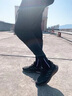騎豹人;QI PAO REN運(yùn)動(dòng)跑步鞋男年新款春季透氣網(wǎng)面鞋氣墊椰子飛織軟底潮 黑色 41 曬單實(shí)拍圖
