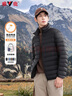雅鹿輕薄羽絨服男士2025秋冬季新國標(biāo)鴨絨立領(lǐng)休閑時(shí)尚短款保暖外套 曬單實(shí)拍圖