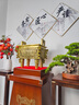 貝伊樂(lè )黃銅鼎盛千秋落地擺件辦公室開(kāi)業(yè)禮品帶底座特大號銅鼎四方鼎擺件 盛鼎【高180cm】 曬單實(shí)拍圖