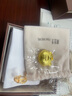 周生生 黃金吊墜足金小福豬寶寶金鎖長(cháng)命鎖周歲禮物91000P計價(jià) 4.92克(含工費160元) 曬單實(shí)拍圖