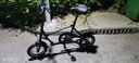GOGOBIKE 12英寸迷你便攜學(xué)生男女式成人小型高碳鋼折疊自行車小輪單車 紳士黑 曬單實拍圖