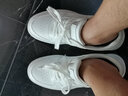 飛躍（Feiyue）空軍一號小白鞋子男鞋女鞋冬季休閑運動(dòng)鞋百搭厚底增高情侶板鞋 白白 40碼 曬單實(shí)拍圖