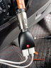 ELEKER車(chē)載充電器汽車(chē)車(chē)充點(diǎn)煙器插頭usb車(chē)用多功能手機快充 4 USB接口 白 曬單實(shí)拍圖