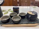 叁旬 云笙便攜式旅行功夫茶具套裝戶(hù)外陶瓷高檔中式干泡茶具快客杯 云笙_禪風(fēng)黑旅行裝（小旅箱） 曬單實(shí)拍圖