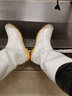 【 免運費】大碼白色雨鞋食品廠(chǎng)用白色雨鞋雨靴防滑食品衛生靴防油耐酸堿廚師鞋防滑防水防油水鞋 白色食品靴中筒 41 曬單實(shí)拍圖