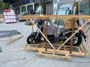 仁民摩托美式太子摩托車雙缸復古機車臺風太子跑車重機車機車可上牌 黑 可上牌200油冷單排 曬單實拍圖