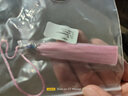 彩荷古風(fēng)流蘇穗子伽藍(lán)皇冠冰絲吊穗書簽梳子鑰匙扣掛件飾品七夕禮物 粉色 曬單實拍圖