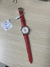 I&W CARNIVAL HWGUOJI瑞士品牌IW手表女進(jìn)口石英機(jī)芯女士手表薄防水皮帶女腕表 愛(ài)沃馳玫金白面紅皮-贈(zèng)高檔女士手鐲 +精美禮盒 曬單實(shí)拍圖