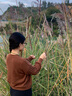 茵曼（INMAN）復(fù)古文藝針織開(kāi)衫毛衣2024春女裝新款美拉德圓領(lǐng)顯瘦長(zhǎng)袖薄款外套 咖啡色 S 曬單實(shí)拍圖
