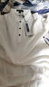 JEEP SPIRIT吉普短袖T恤男夏季休閑POLO打底衫工作服上衣服 白色 L 曬單實(shí)拍圖