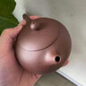 古往今來(lái) 宜興原礦純全紫砂壺名家手工泡茶壺家用功夫茶具套裝 紫泥西施壺 300ml 周翔 截蓋大西施 曬單實(shí)拍圖