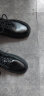 阿猫顿 皮鞋男新款英伦风休闲皮鞋男士商务正装大头工作潮鞋四季单鞋 黑色【高阶款】 41 实拍图