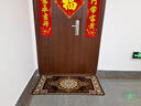 大喜來(lái)（DAXILAI） 新中式地墊入戶(hù)門(mén)墊可裁剪玄關(guān)墊防滑耐磨吸水腳墊家用可水洗 871咖色 80*120cm   默認長(cháng)方形 曬單實(shí)拍圖