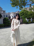 拉夏貝爾（La Chapelle）穿搭兩件套裝針織連衣裙女裝新款2025春秋馬甲搭毛衣裙打底裙冬 紅色 L 曬單實(shí)拍圖