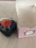 締晶莫桑鉆耳環(huán)925銀耳釘女生日禮物簡約耳墜輕奢銀飾送女友老婆首飾 【永生花禮盒】莫桑鉆心中有你耳環(huán)-EM1366 曬單實(shí)拍圖