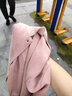 妍莉芬 百搭短外套女裝春秋季新款韓版女裝寬松風(fēng)衣短款?yuàn)A克小香風(fēng)上衣 粉色 M 曬單實(shí)拍圖