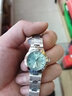 卡西歐（CASIO） 卡西歐(CASIO)手表鋼帶粉色女士休閑優(yōu)雅小巧小表盤(pán)石英學(xué)生女表 綠盤(pán)鋼帶LTP-1241D-3A 曬單實(shí)拍圖