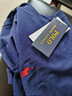 Polo Ralph Lauren拉夫·勞倫  男士新款純色小馬標(biāo)圓領(lǐng)休閑長袖T恤打底衫七夕情人節(jié) 041 NAVY 藏藍(lán)色 XL 美碼偏大，建議選小一碼 曬單實拍圖