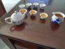 長(zhǎng)物居 功夫茶具套裝景德鎮(zhèn)吳艷青名家手繪青花瓷品茗杯套裝茶具泡茶杯 花香鳥語(yǔ) 曬單實(shí)拍圖