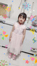 G.DUCKKIDS女童連衣裙夏裝2023新款兒童夏季洋氣公主裙小女孩復古蓬蓬紗裙子 粉色+同款包包 130 建議身高120-125厘米 曬單實(shí)拍圖