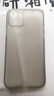 笑源 蘋(píng)果12手機殼透明磨砂iPhone12promax超薄mini全包鏡頭保護套男女款 蘋(píng)果12-透白(單殼)【6.1英寸/雙攝像頭】 曬單實(shí)拍圖
