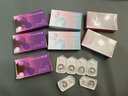 美若康美瞳月拋綻美高透氧硅水凝膠彩色隱形眼鏡2片大小直徑三明治工藝 迷漫棕 450度 曬單實(shí)拍圖
