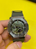 卡西歐（CASIO）男表G-SHOCK運動(dòng)雙顯手表防水農家橡樹(shù)大表盤(pán)時(shí)尚腕表送男友 GM-2100BB-1A新黑武士+純黑八角 曬單實(shí)拍圖