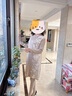 皮爾卡丹（pierre cardin）媽媽裝本命年紅色針織連衣裙2025新款時(shí)尚中老年女中長款打底毛衣 棗紅 L （建議105-120斤） 曬單實(shí)拍圖