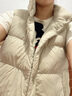 坦博爾達(dá)人推薦羽絨服女立領(lǐng)馬甲輕薄百搭時(shí)尚秋冬外套TD238006 奶茶棕 180/100A 曬單實(shí)拍圖
