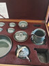瑯庭琊坊青瓷茶具套裝手工冰裂紋龍泉哥窯鐵胎陶瓷蓋碗茶壺整套高檔禮盒裝 鐵胎粉青13頭茶具 曬單實(shí)拍圖