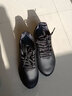 鴻星爾克跑鞋男生秋季時(shí)尚運動(dòng)舒適百搭休閑革面簡(jiǎn)約潮流快走輕便靈活男鞋 黑色 39 曬單實(shí)拍圖