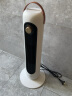 美菱（MeiLing） 取暖器家用节能省电立式暖风机浴室卧室速热小太阳小型电暖器电暖风 白色机械（石墨烯加热款） 实拍图