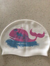 英發(fā)（YINGFA）兒童泳帽硅膠防水護耳游泳帽可愛(ài)印花男女童大小童通用初學(xué)裝備 印花01 曬單實(shí)拍圖
