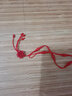 炎氏本命年朱砂玫瑰花腳鏈簡(jiǎn)約配飾編織紅繩腳鏈女飾品 曬單實(shí)拍圖