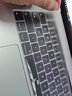 SkinAT 適用于MacBook鍵盤(pán)膜 筆記本電腦鍵盤(pán)膜透明硅膠 蘋(píng)果筆記本鍵盤(pán)保護膜 Retina 2016（帶TouchBar） 曬單實(shí)拍圖