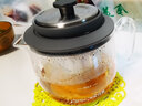 壹購頂壺耐高溫玻璃旋轉內膽泡茶壺家用升降內膽飄逸壺茶水分離泡茶器 D19鷹嘴（配4杯） 600ml 曬單實(shí)拍圖