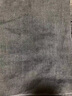 庭睿 秋冬季圍巾女棉麻純色蕾絲百搭日系絲巾春秋長款披肩保暖圍脖 灰色 曬單實拍圖