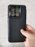纯彩（purecolor）适用小米14pro手机壳素皮翻盖式保护套商务防误触屏保护壳-爵士黑 晒单实拍图