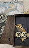 古瑤天然金絲楠木梳子禮盒裝女士高端禮物送女朋友禮品生日木梳子 桃花一對 曬單實(shí)拍圖