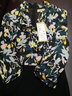 PORTS寶姿春夏新品女裝春夏優(yōu)雅碎花七分袖連衣裙LM8D277MPS158 SYCAMORE PRINT S (4) 曬單實(shí)拍圖
