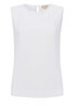 PORTS寶姿早春新品女裝無袖休閑上衣ALD8B009PWB019 奶白色 M (6) 曬單實(shí)拍圖